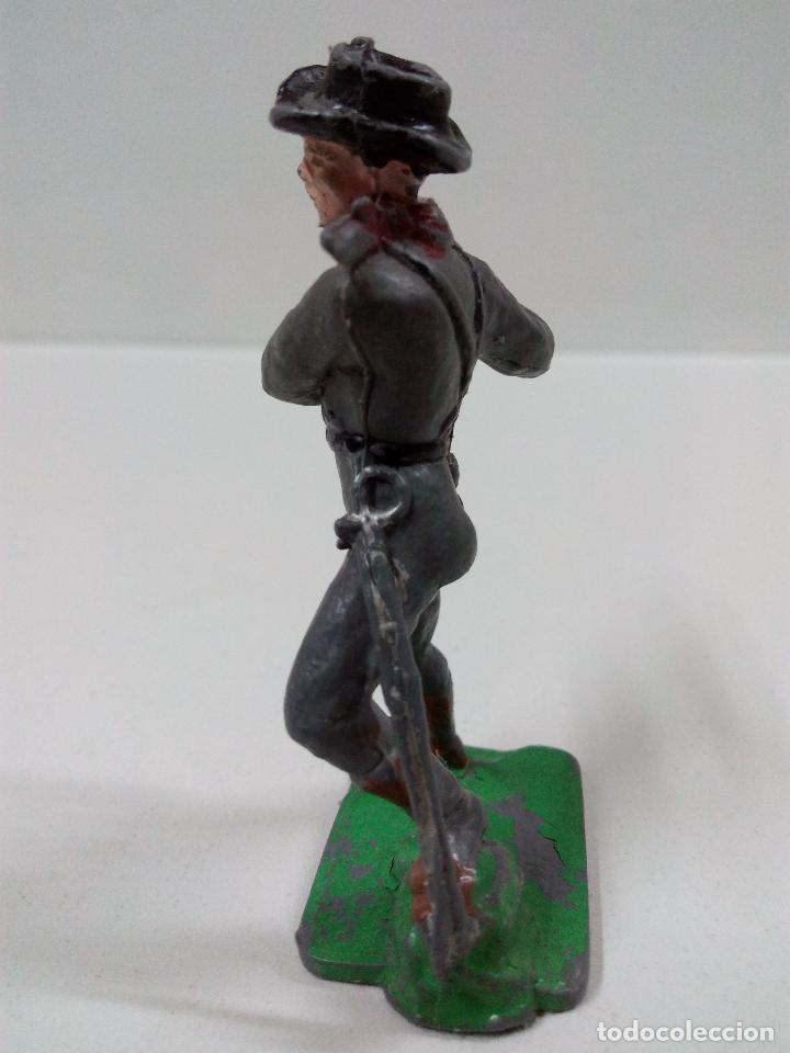 Figuras de goma y PVC: SOLDADO CONFEDERADO - Foto 4