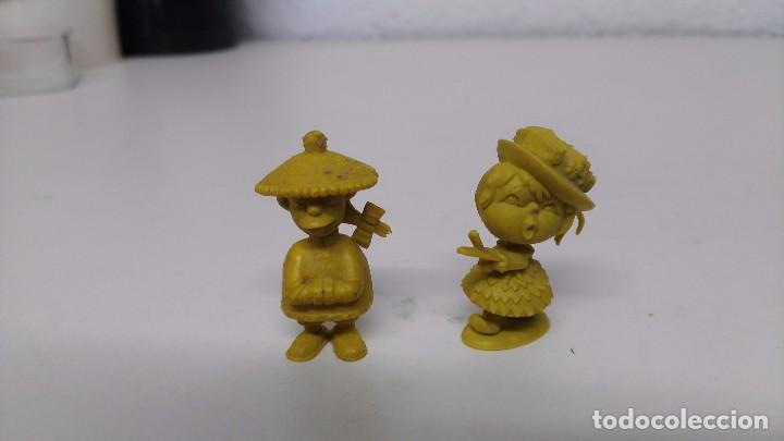 Figuras de goma y PVC: lote de 2 dunkin antiguos - Foto 1
