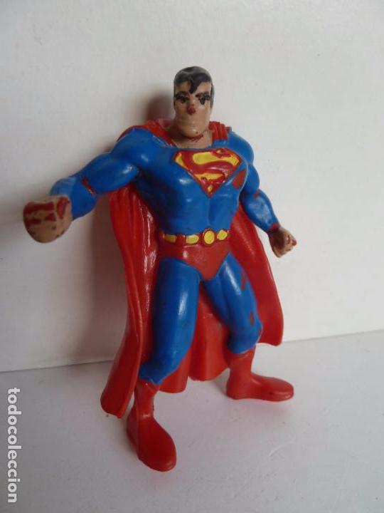 Figuras de goma y PVC: FIGURA PVC SUPERMAN DC COMICS. 9 CM APROX. - Foto 1