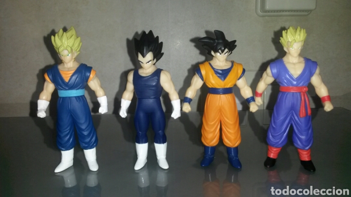 Figuras de Goma y PVC: 4 PVC BANDAI BOLA DE DRAC