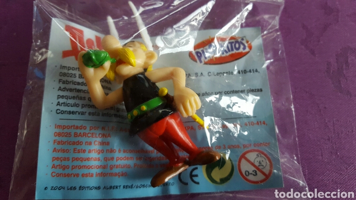 Figuras de goma y PVC: Asterix de phoskitos a&ntilde;o 2004 aun por abrir