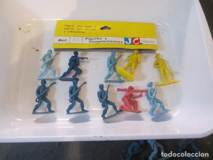 Rubber and PVC Figures: lote jecsan militar soldados