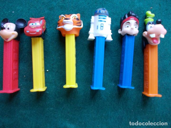 Figuras de goma y PVC dispensador PEZ: Lote dispensador pez - Foto 1