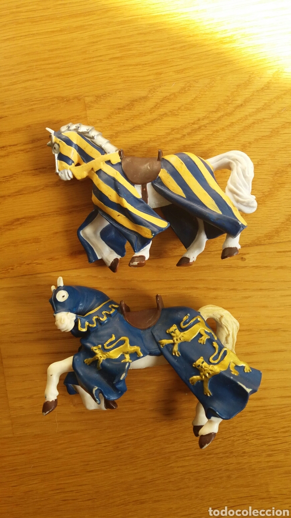 Figuras de goma y PVC: Caballos marca papo - Foto 1