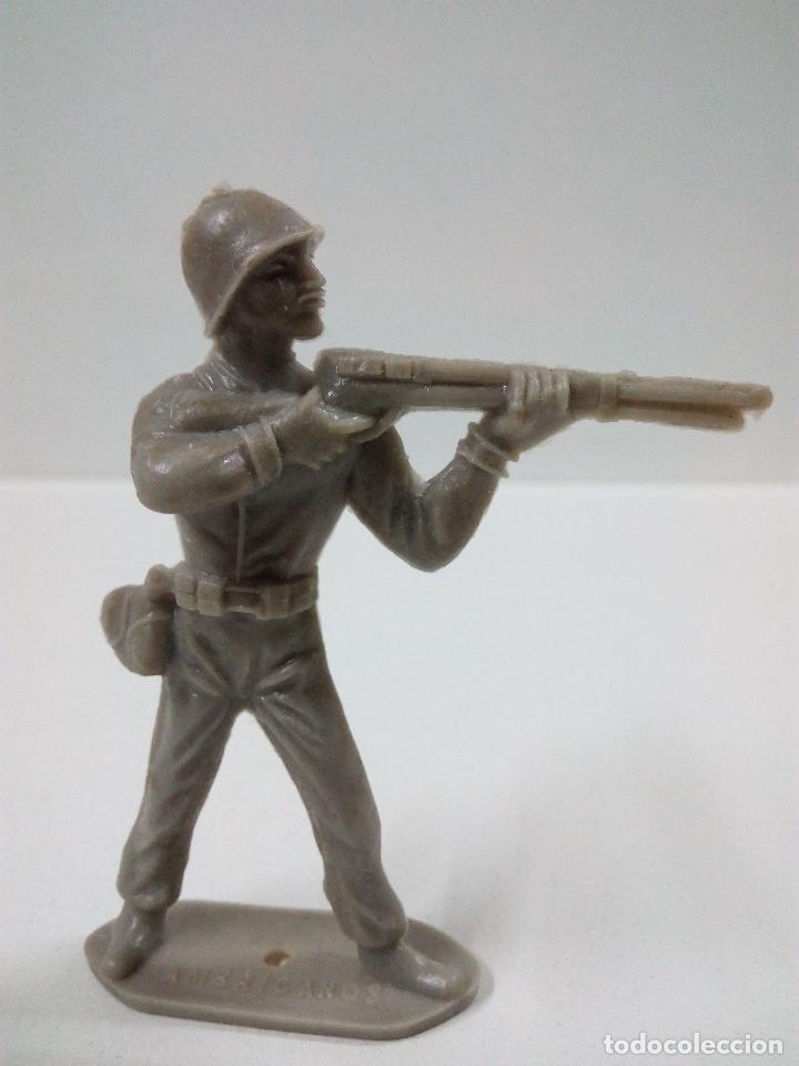 Figuras de goma y PVC: SOLDADO AMERICANO . COMANSI . MONOCOLOR - Foto 1
