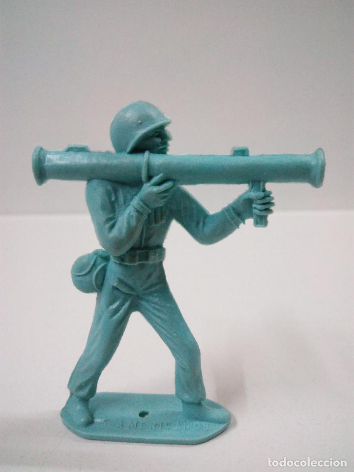 Figuras de goma y PVC: SOLDADO AMERICANO . COMANSI . MONOCOLOR - Foto 1