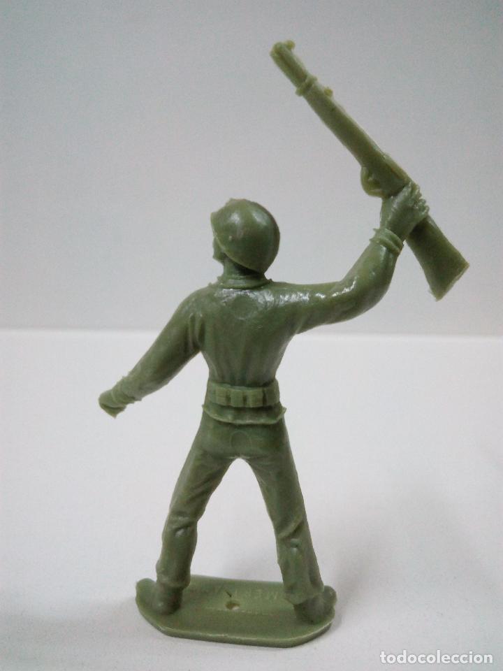 Figuras de goma y PVC: SOLDADO AMERICANO . COMANSI . MONOCOLOR - Foto 2