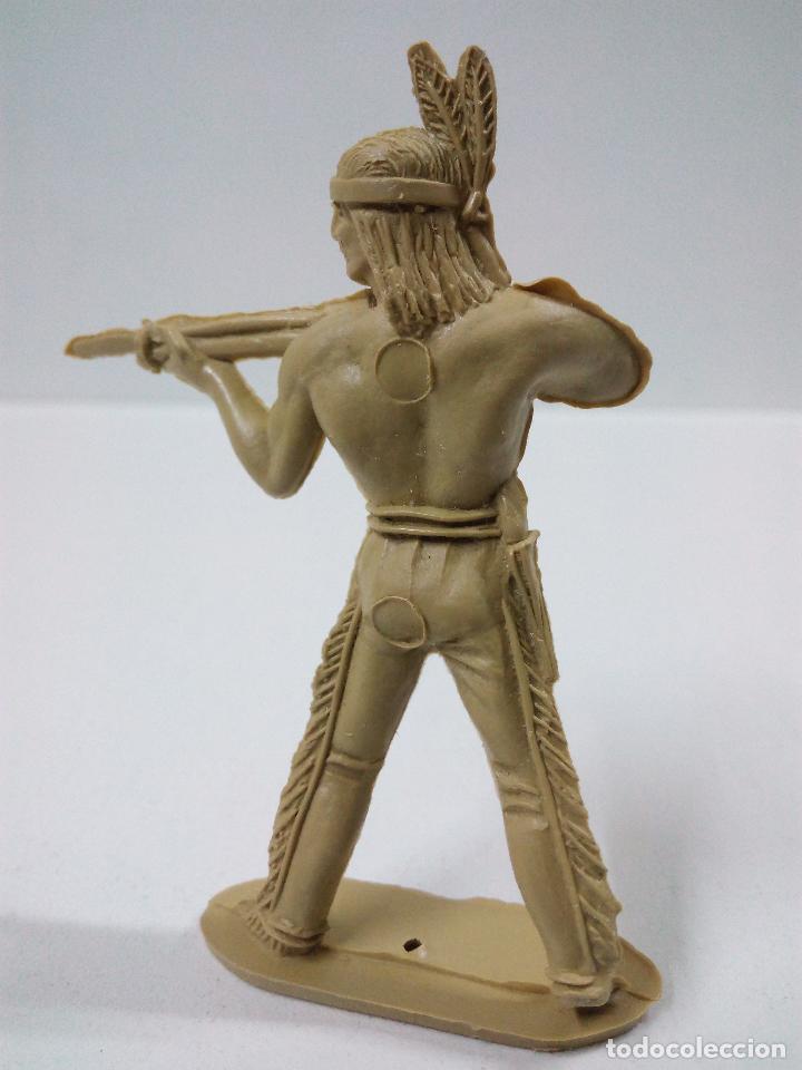 Figuras de goma y PVC: GUERRERO INDIO . COMANSI . MONOCOLOR - Foto 2