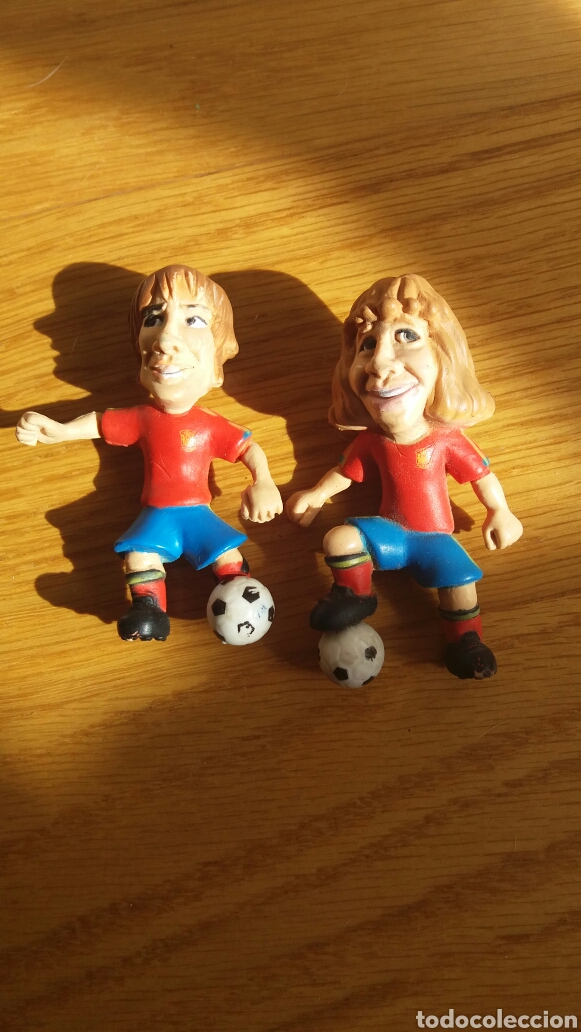 Figuras de goma y PVC: Figuras de espa&ntilde;a pugol y raul - Foto 1