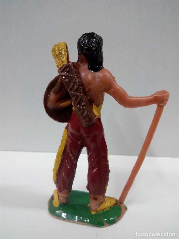 Figuras de goma y PVC: GUERRERO INDIO . JECSAN - Foto 2