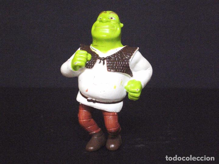 Figuras de goma y PVC: FIGURA DE PVC - SHREK - MARCA BULLY - Foto 1
