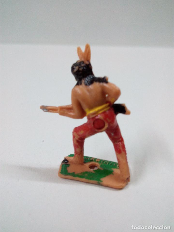 Figuras de goma y PVC: GUERRERO INDIO . COMANSI . MINI OESTE - Foto 2