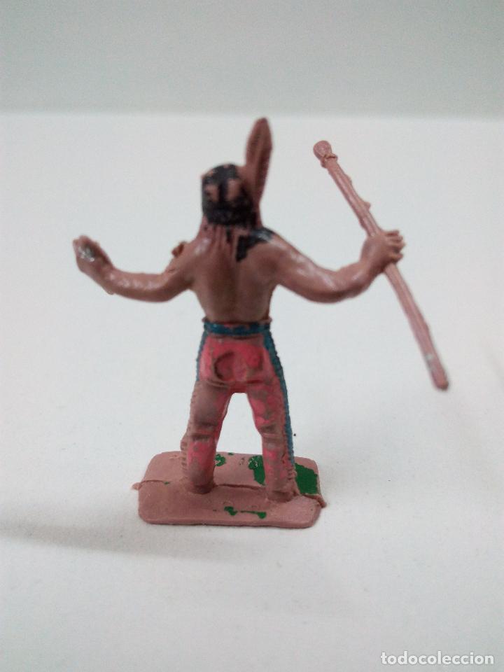 Figuras de goma y PVC: GUERRRO INDIO . COMANSI . MINI OESTE - Foto 2