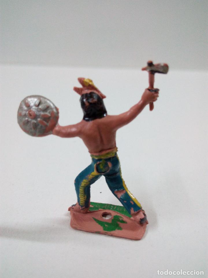 Figuras de goma y PVC: GUERRERO INDIO . COMANSI . MINI OESTE - Foto 2