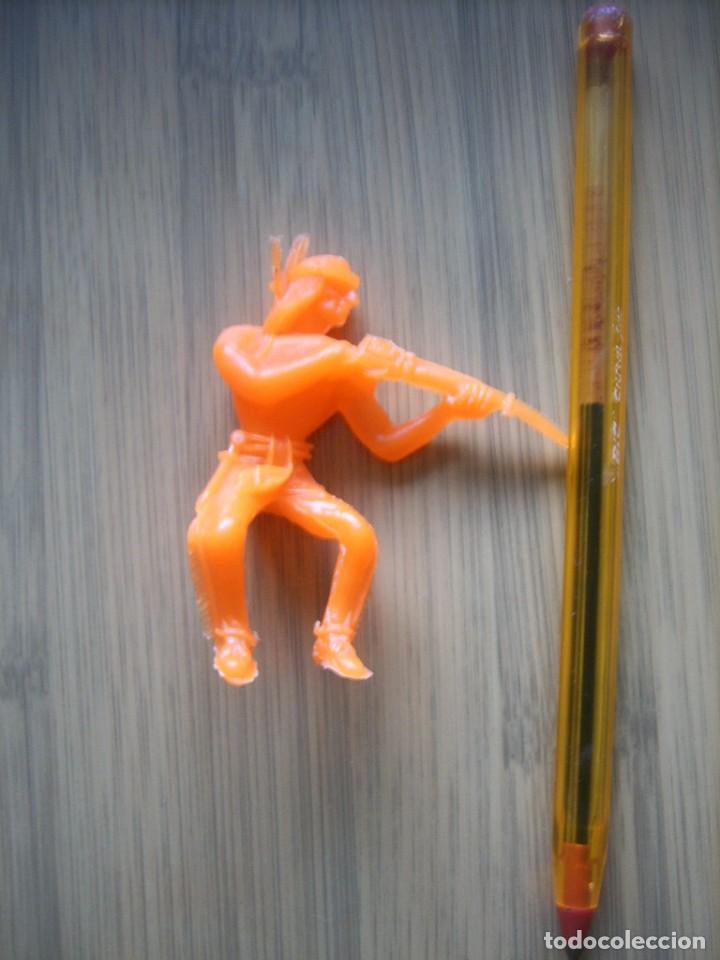 Figuras de goma y PVC: COMANSI indio con caballo - Foto 1