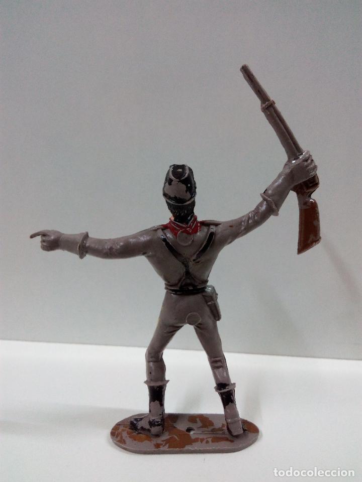 Figuras de goma y PVC: SOLDADO CONFEDERADO . COMANSI - Foto 2