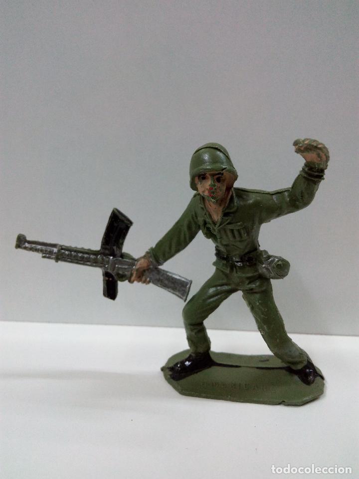 Figuras de goma y PVC: SOLDADO AMERICANO . COMANSI - Foto 1