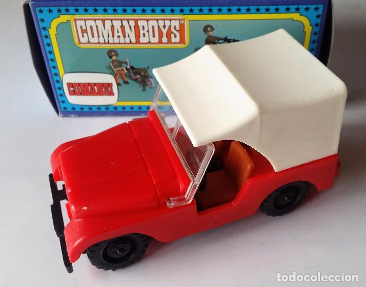 Figuras de goma y PVC: JEEP DE COMAN BOYS, COMANSI. - Foto 2