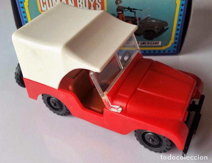 Figuras de goma y PVC: JEEP DE COMAN BOYS, COMANSI. - Foto 3