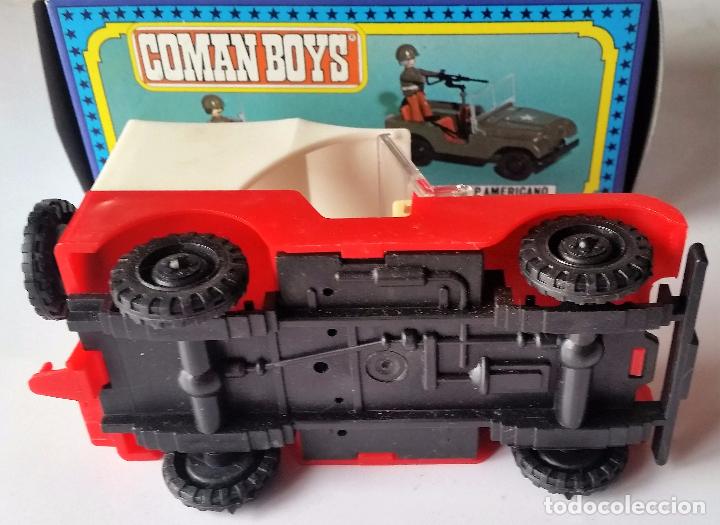 Figuras de goma y PVC: JEEP DE COMAN BOYS, COMANSI. - Foto 5