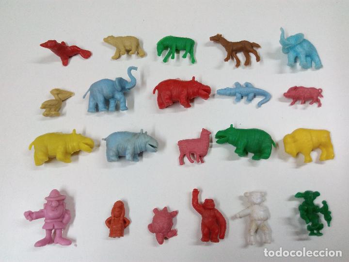 Figuras de goma y PVC: LOTE VARIADO DE FIGURITAS DUNKIN - Foto 4
