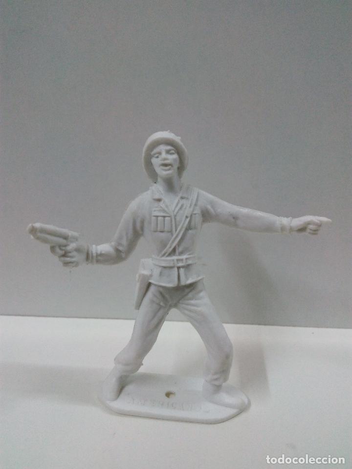 Figuras de goma y PVC: SOLDADO AMERICANO . COMANSI . MONOCOLOR - Foto 1