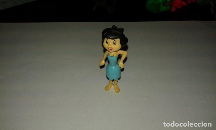 Figuras de Goma y PVC: LOS PICAPIEDRA BETTY LA MUJER DE PABLO MARMOL FIGURA DE ACCION