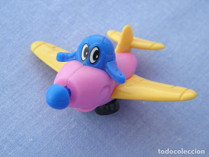 Figuras de goma Kinder: Figurita Kinder Avioneta - Foto 1
