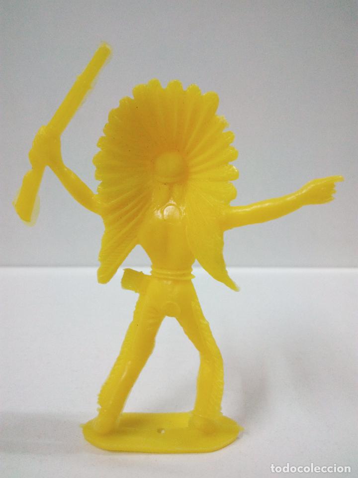 Figuras de goma y PVC: GUERRERO INDIO . COMANSI . MONOCOLOR - Foto 2