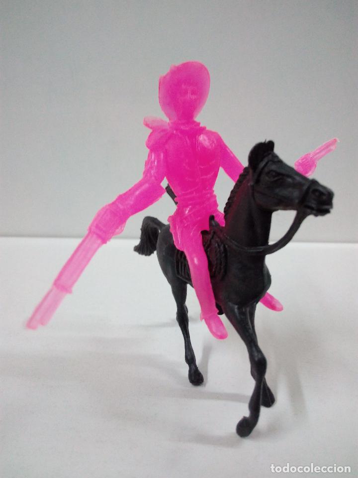 Figuras de goma y PVC: VAQUERO A CABALLO . COMANSI . MONOCOLOR - Foto 1