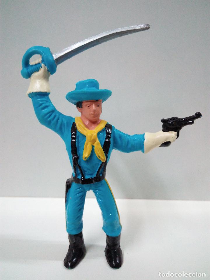 Figuras de goma y PVC: SOLDADO FEDERAL . COMANSI - Foto 1