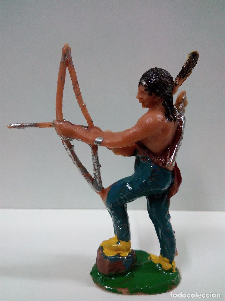 Figuras de goma y PVC: GUERRERO INDIO . JECSAN - Foto 2