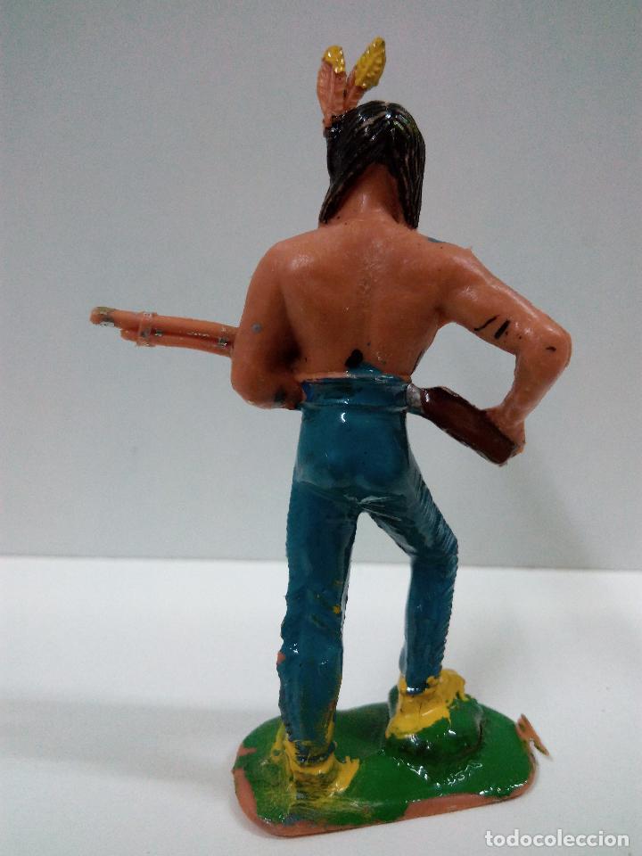 Figuras de goma y PVC: GUERRERO INDIO . JECSAN - Foto 2