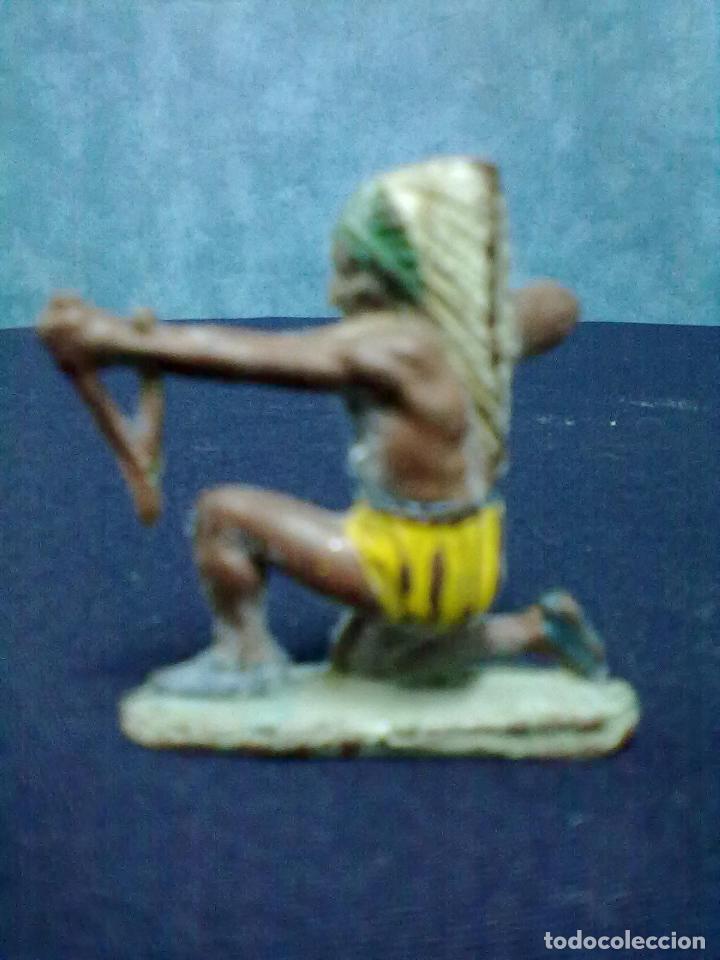 Figuras de goma y PVC: INDIO ARCO ROTO &iquest;COMANSI? - Foto 2