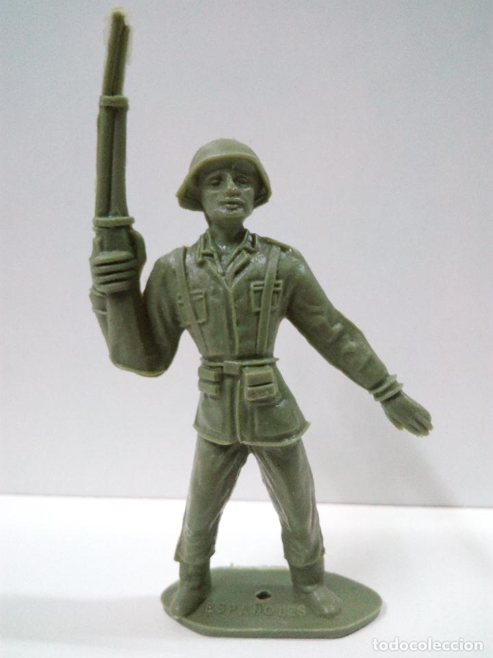 Figuras de goma y PVC: SOLDADO ESPA&Ntilde;OL . COMANSI . MONOCOLOR - Foto 1