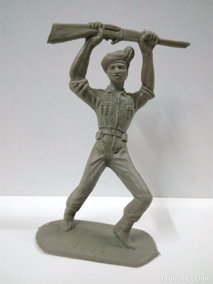Figuras de goma y PVC: SOLDADO INDU . COMANSI . MONOCOLOR - Foto 1