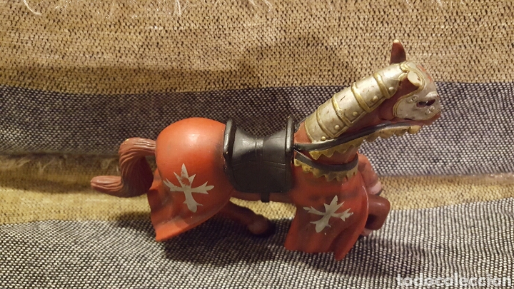 Figuras de goma y PVC: Figura pvc Caballo medieval simba - Foto 3