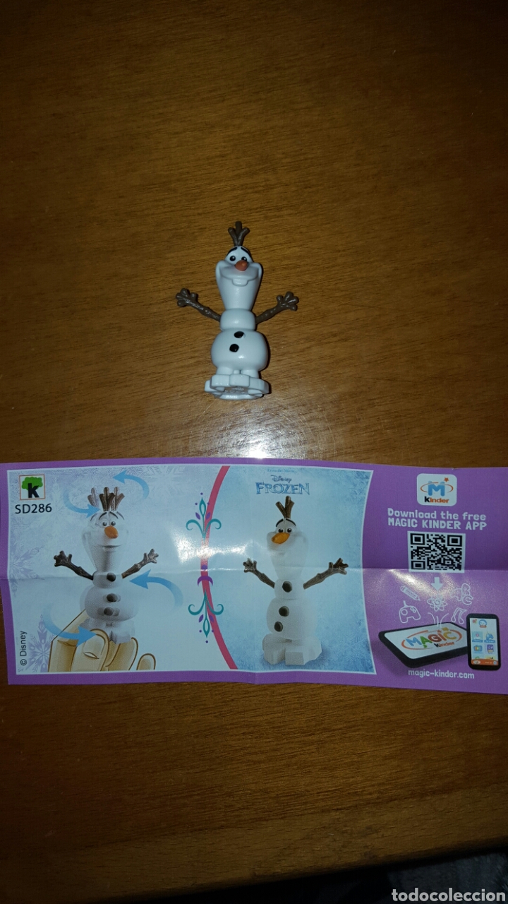 Figura Kinder Olaf Sd286 Bpz Frozen Muneco Dib Verkauft Durch