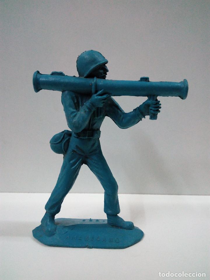 Figuras de goma y PVC: SOLDADO AMERICANO . COMANSI . MONOCOLOR - Foto 1