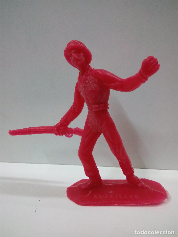 Figuras de goma y PVC: SOLDADO AMERICANO . COMANSI . MONOCOLOR - Foto 1