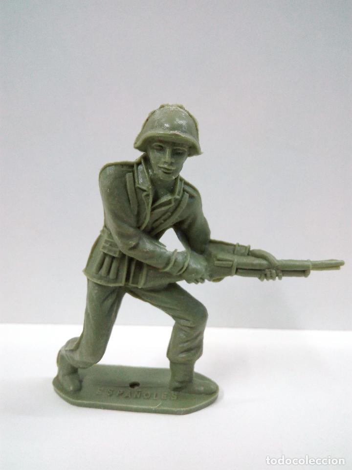 Figuras de goma y PVC: SOLDADO ESPA&Ntilde;OL . COMANSI . MONOCOLOR - Foto 1