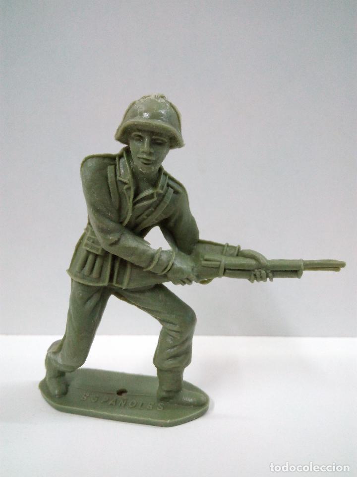 Figuras de goma y PVC: SOLDADO ESPA&Ntilde;OL . COMANSI . MONOCOLOR - Foto 1