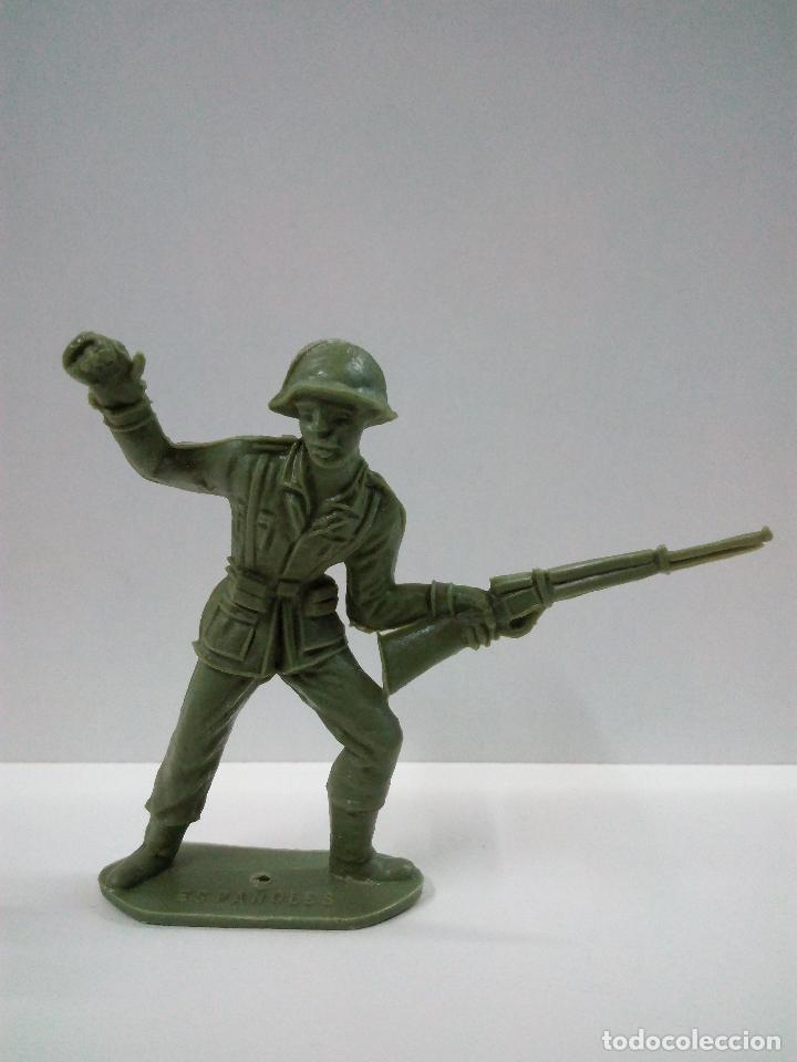 Figuras de goma y PVC: SOLDADO ESPA&Ntilde;OL . COMANSI . MONOCOLOR - Foto 1