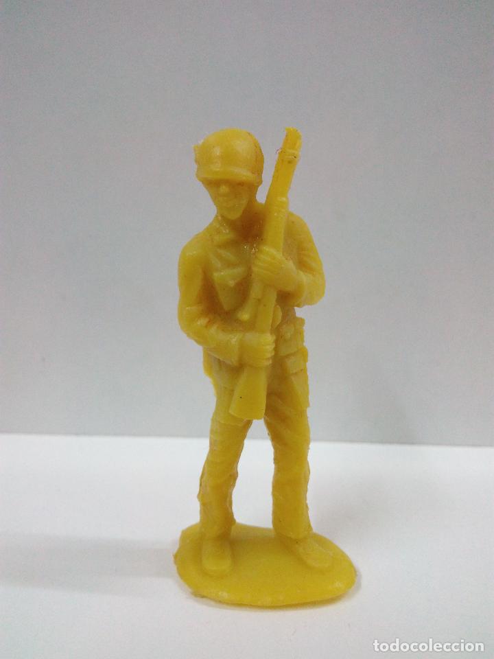Figuras de goma y PVC: SOLDADO AMERICANO . MONOCOLOR - Foto 1
