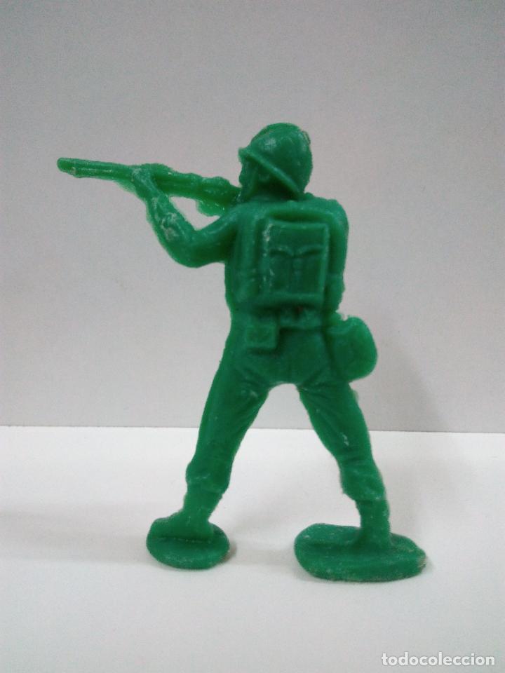 Figuras de goma y PVC: SOLDADO AMERICANO . MONOCOLOR - Foto 2