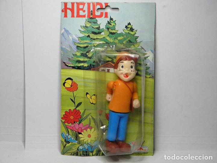 Figuras de Goma y PVC: PEDRO HEIDI DE JUGUETES PUM - ZUIYO - 1975