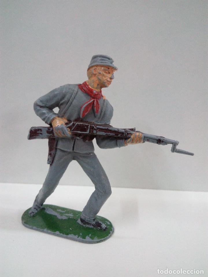 Figuras de goma y PVC: SOLDADO CONFEDERADO . JECSAN - Foto 1