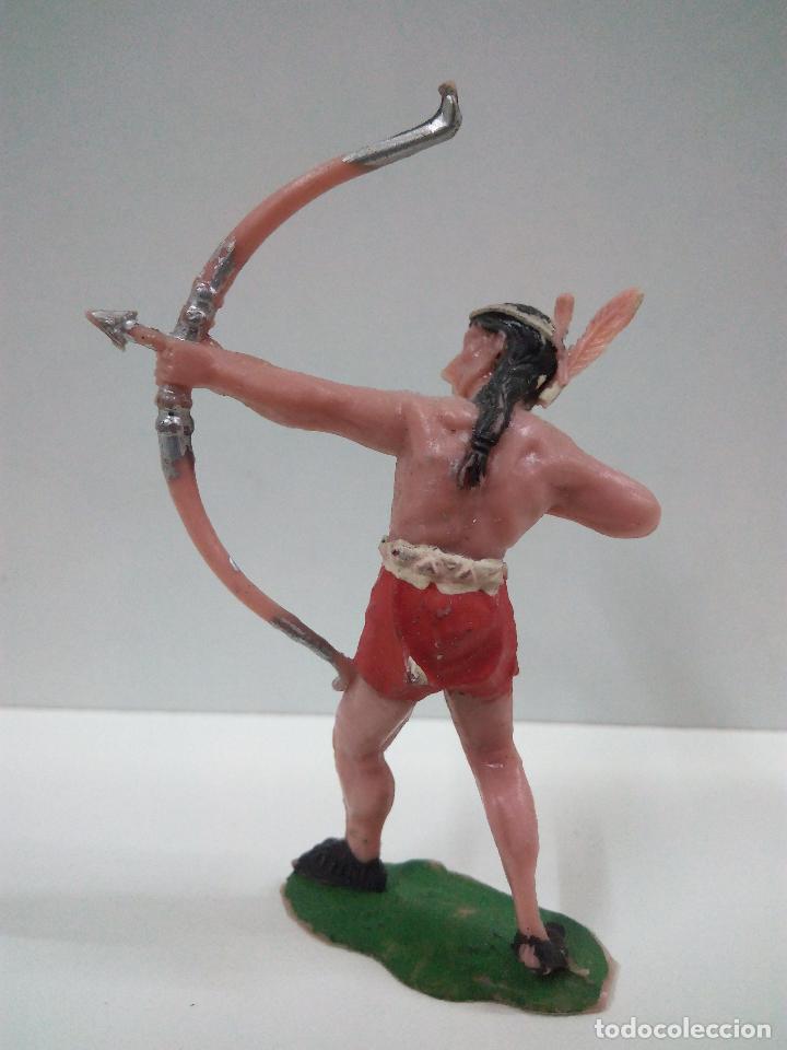 Figuras de goma y PVC: GUERERO INDIO . REAMSA . EN PLASTICO - Foto 2