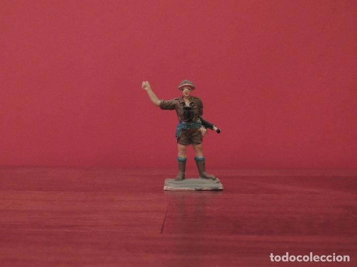 Figuras de goma y PVC: ANTIGUA SOLDADO PECH - Foto 1