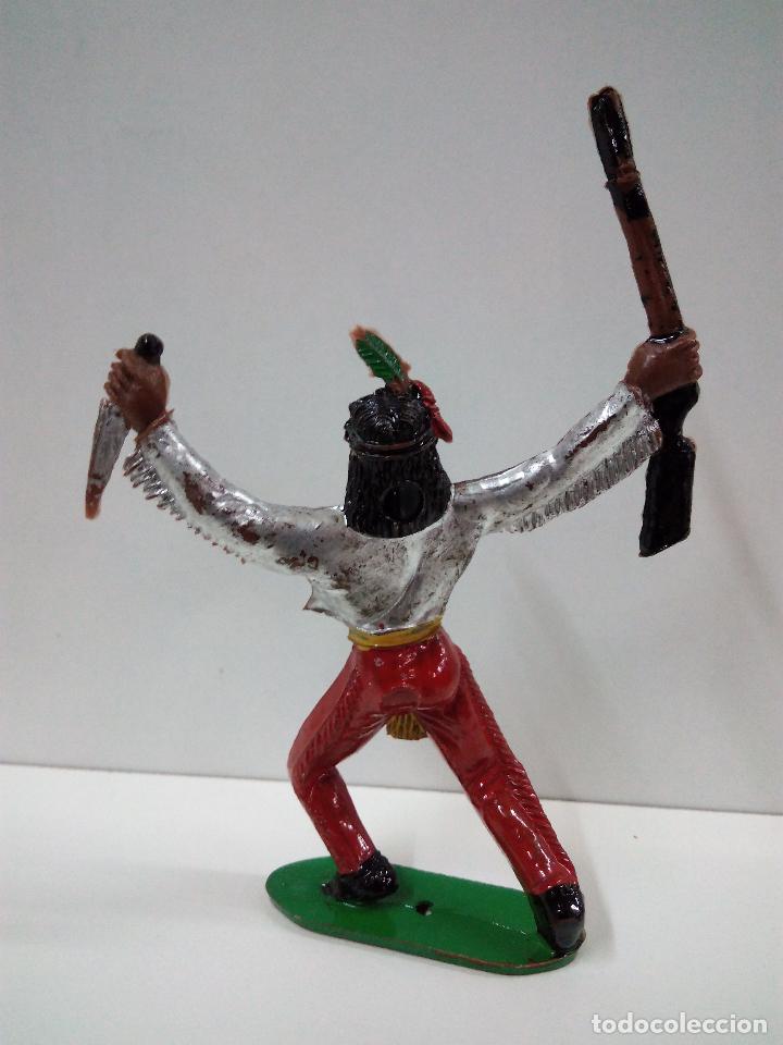 Figuras de goma y PVC: GUERRERO INDIO . COMANSI - Foto 2